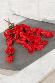 Σετ τεχνητών ανθών με 7 κλαδιά κόκκινου χρώματος Κόκκινο