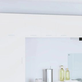 vidaXL Κρεμαστό ντουλάπι Λευκό 30 x 31 x 40 εκ. Επεξεργασμένο Ξύλο