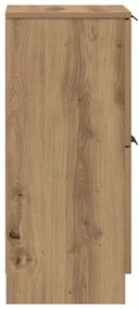 vidaXL Sideboards 2 τεμάχια Artisan Oak 30x30x70cm Κατασκευασμένο ξύλο