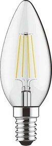 Λαμπτήρας LED Filament E14 Candle 5W 2700K 2τμχ  (5 τεμάχια)