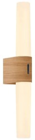 Φωτιστικό Τοίχου - Μπάνιου Helva Double Basic 2015311004 3000K 900L Wood Foil Nordlux Plastic