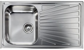 Sanitec Stainless Steel Sinks 11463 Ανοξείδωτος Νεροχύτης 45cm