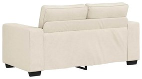 vidaXL Καναπές 2 pcs Μπεζ Ύφασμα μείγματος λινών