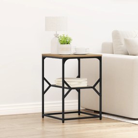 vidaXL Τραπέζι Πλευρικό Artisan Oak 41x40x60 εκ. Κατασκευασμένο από Ξύλο
