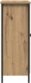 vidaXL Πλαϊνό γραφείο Artisan Oak 70 x 30 x 80 εκ. Επεξεργασμένο ξύλο