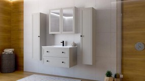 ΣΤΗΛΗ ΜΠΑΝΙΟΥ ΛΕΥΚΗ 35x35x180