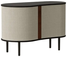 Μπουφές Audacious Horizons S 5111C706-02 100x50x67cm Black Oak-Sand Polyester,Wood