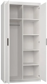 Ντουλάπα δίφυλλη Elena 2D-Leuko