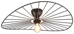 Φωτιστικό Οροφής Vintage Industrial RL Lighting Chapeau R61451032 Μαύρο Ματ