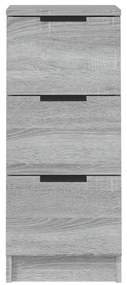 vidaXL Ντουλάπια 2 τεμ. Γκρι Sonoma 30x30x70 εκ. Επεξεργασμένο Ξύλο