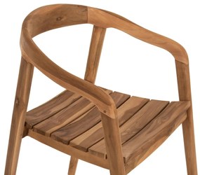 Πολυθρόνα DEUS Ξύλο Teak 54x56x76Yεκ. 54x56x76 εκ.