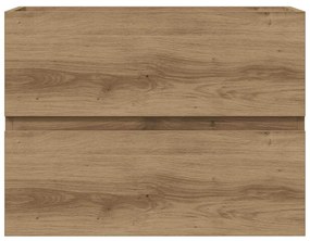 vidaXL Ντουλάπι Μπάνιου Αρτισιανή Δρυς 60x38,5x45 εκ. Επεξ. Ξύλο