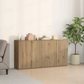 vidaXL Πλαϊνό γραφείο 2 pcs Artisan Oak 79 x 38 x 80 εκ.