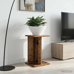 vidaXL Βάση φυτών 2 pcs Παλιό ξύλο 25 x 25,5 x 40,5 εκ.