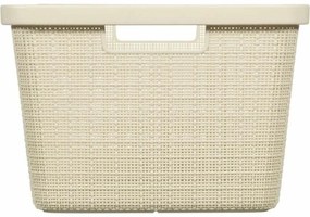 Καλάθι για τα Ρούχα Curver Yute Λευκό Πλαστική ύλη 45 L