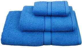 Λαβέτα (30x30) Viopros Classic 480gsm Μπλε