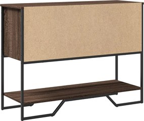 vidaXL Τραπέζι Κονσόλα Καφέ Δρυς 100x35x74,5 εκ. Επεξεργασμένο Ξύλο