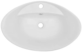 vidaXL Σετ Επίπλων Μπάνιου 2 Τεμαχίων Μαύρο Κεραμικό