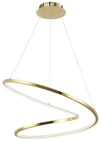 Κρεμαστό Φωτιστικό Οροφής LED Χρυσό Satellite 4281300 Viokef-4281300-Χρυσό 4281300