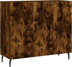 vidaXL Ντουλάπι Καπνιστή Δρυς 90x34x80 εκ. Επεξεργασμένο Ξύλο