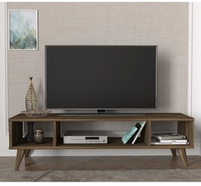 Έπιπλο Τηλεόρασης ArteLibre Samos Σκούρο Καφέ 120x35x40cm-14410050