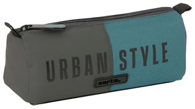 Κασετίνα Safta Urban style Μπλε Γκρι 21 x 8 x 7 cm