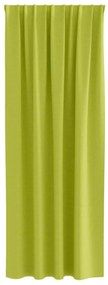 vidaXL Κουρτίνες με κουρτίνες 2 pcs Λαχανί 245x140εκ. Πολυεστέρας