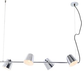 Φωτιστικό Οροφής Πολύφωτο Aca Ayran EF27P4102CH Chrome