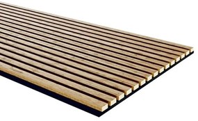 Πάνελ Τοίχου Wpc Με Πηχάκια Acoustic 3D Trend 6880 Pecan 20mm 60x278cm NewPlan WPC