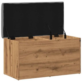 vidaXL Πάγκος αποθήκευσης  Artisan Oak 82x42x45 cm Κατασκευασμένο ξύλο