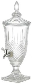 Γυάλα Με Βρυσάκι TIR302 16x16x45cm 1,8Lt Clear Espiel Glass