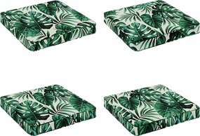 vidaXL Μαξιλάρια καθιστικού 4 κομματιών VUGHT 4 pcs 100% Πολυεστέρας