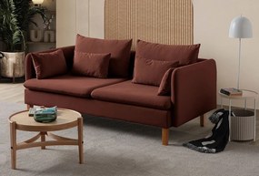 3-Seat Sofa Flexy - Tile Red Tile Red