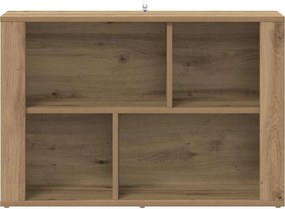 vidaXL Πλαϊνό γραφείο Artisan Oak 80 x 30 x 53 εκ. Επεξεργασμένο ξύλο