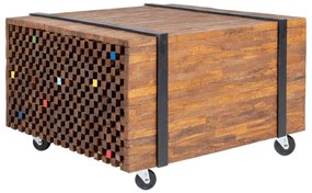 ΤΡΑΠΕΖΑΚΙ ΒΟΗΘΗΤΙΚΟ 60 X 60 X 38 ΕΚ. ΑΠΟ ΞΥΛΟ TEAK 244515