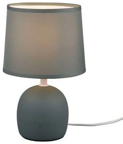 Φωτιστικό Επιτραπέζιο Malu R50802615 1xE14 40W Φ16cm 26cm Green RL Lighting Κεραμικό,Ύφασμα