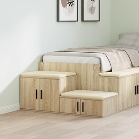 vidaXL Ντουλάπι Αποθήκευσης Σονομά Ελάτης 127x41x40 εκ. Επεξεργασμένο Ξύλο