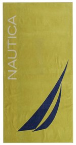 Πετσέτα Θαλάσσης Nau Possible Lime Nef-Nef Θαλάσσης 80x160cm 100% Cotton