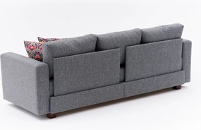 3-Seat Sofa-Bed Aly - Grey Grey