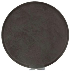 Πιάτο Ρηχό Caldera 673129 28cm Black Marva Κεραμικό