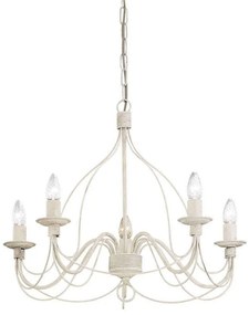 Φωτιστικό Οροφής Corte 005881 64x75/105cm 5xE14 40W White Ideal Lux