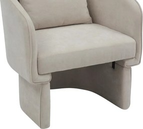 Πολυθρόνα Playmob ύφασμα σε μπεζ απόχρωση 69x65x79εκ 69x65x79 εκ.