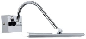 Φωτιστικό Τοίχου - Απλίκα Mira 60434 Led 12W 60x20x13cm Silver GloboStar Aluminium