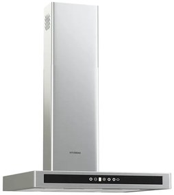 Απορροφητήρας Hyundai HHD21-T3660ET/GLX με πλάτος 60cm και απορροφητική ισχύ 520 m³/h - Inox