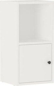 Κομοδίνο Vito Megapap χρώμα λευκό 34x30x66,4εκ.