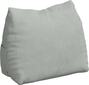 vidaXL Μαξιλάρι Πλάτης Ανοιχτό γκρι 45 x 20 x 35 εκ.