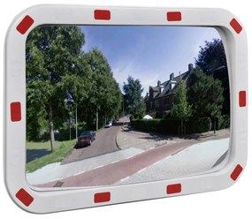 vidaXL Καθρέφτης Ασφαλείας Κυρτός Ορθογώνιος 40 x 60 εκ. με Ανακλαστήρες