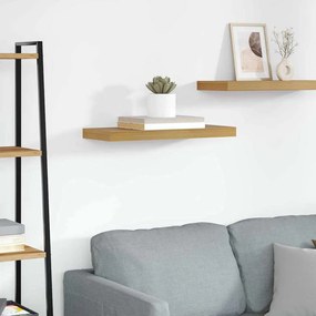 vidaXL Ράφι Τοίχου Επιτοίχιο Μπεζ 60 x 23 x 4 εκ. Επεξεργασμένο ξύλο