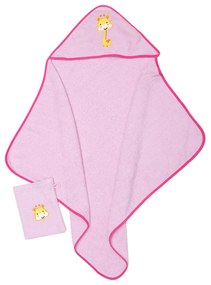Βρεφική Κάπα + Γάντι Viopros Baby Καμηλοπάρδαλη