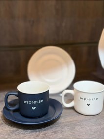 Stewehome Σετ πορσελάνιων φλιτζανιών καφέ για 2 άτομα
